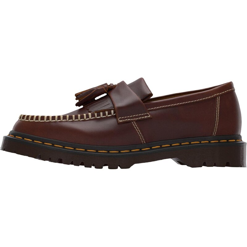 Dr. Martens Mokasíny Adrian Ben Tassel tmavohnedá 67632838