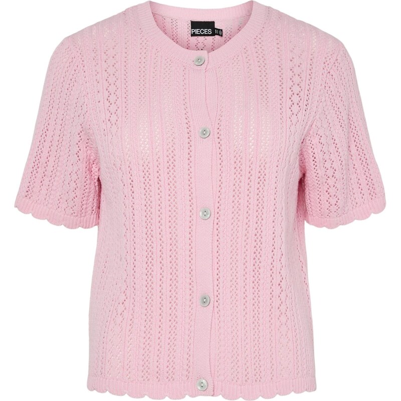 PIECES Kardigán PCNUKA ružová 67632845