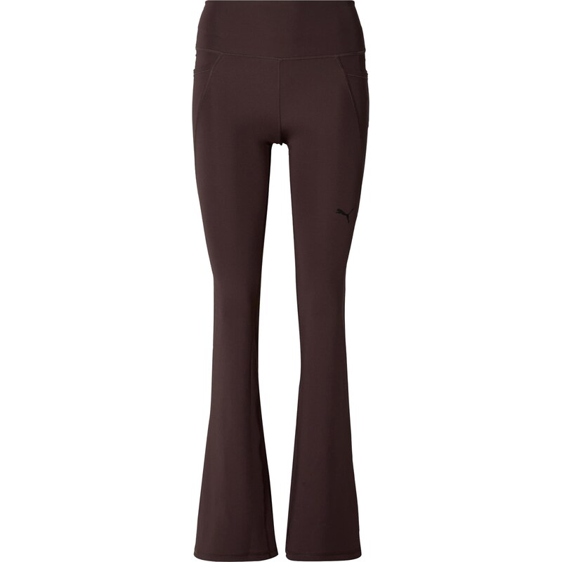 PUMA Športové nohavice TAD ESSENTIAL tmavohnedá 67633910