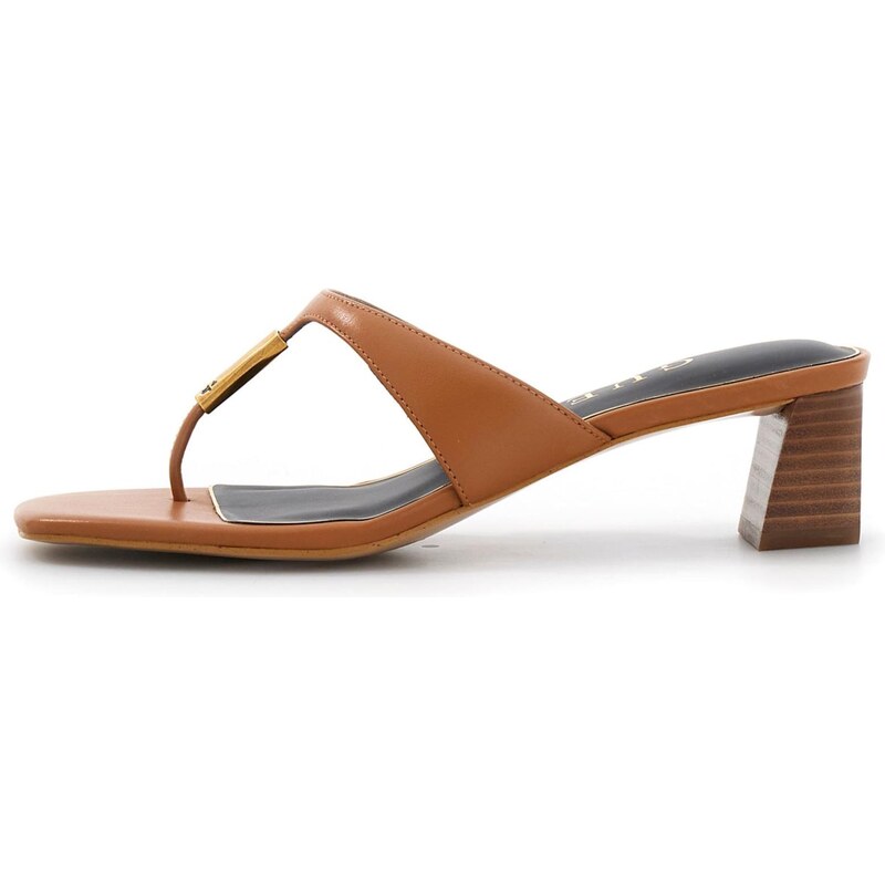 GUESS Žabky YAIZA koňaková 67633932