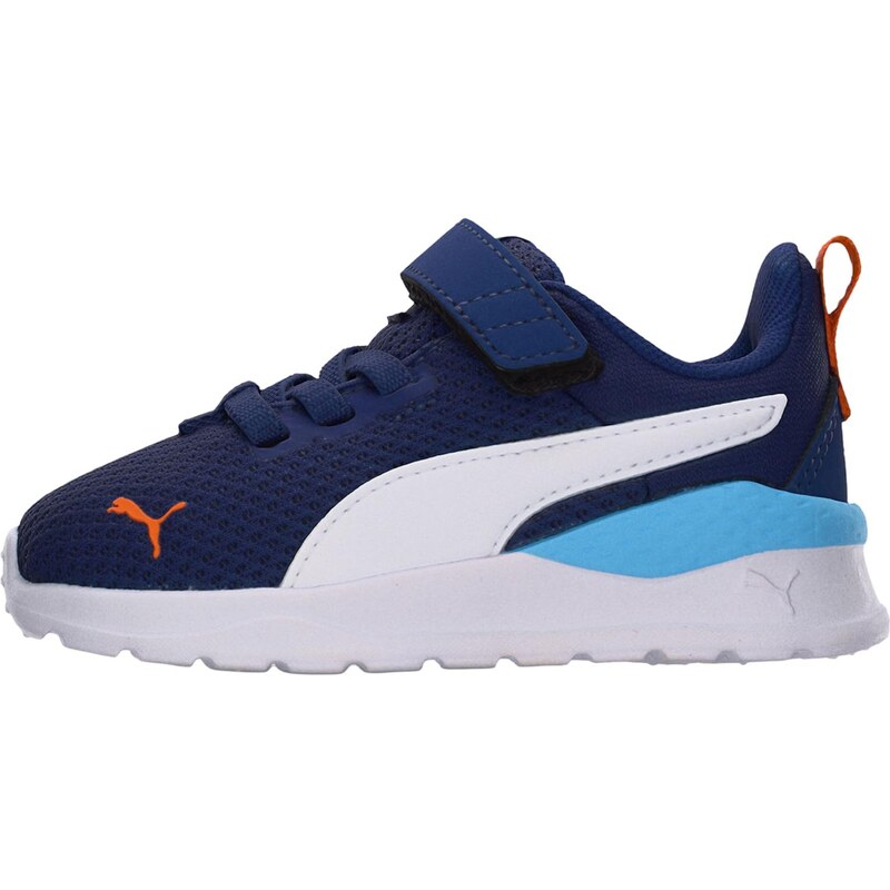 PUMA Tenisky Anzarun Lite azúrová / tmavomodrá / oranžová / biela 67633977