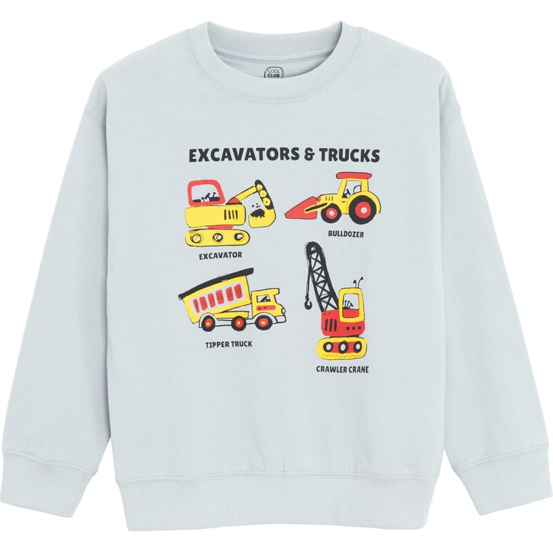 Cool Club Mikina svetlosivá 67633980