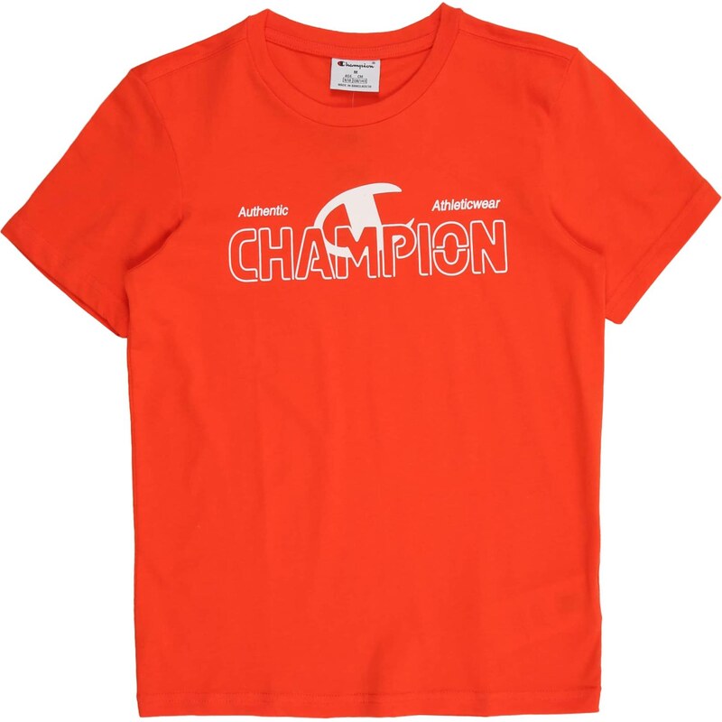Champion Authentic Athletic Apparel Tričko červená / biela 67633957