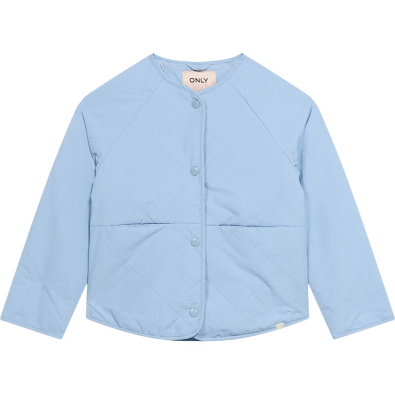 Only Mini Prechodná bunda KMGROSALINA nebesky modrá / zelená / červená 67633999