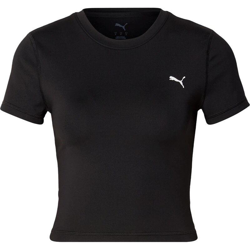 PUMA Funkčné tričko sivá / čierna / biela 67634007