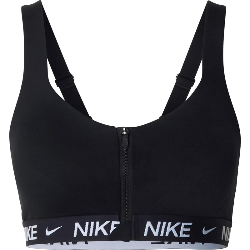 NIKE Športová podprsenka INDY čierna / biela 67634053