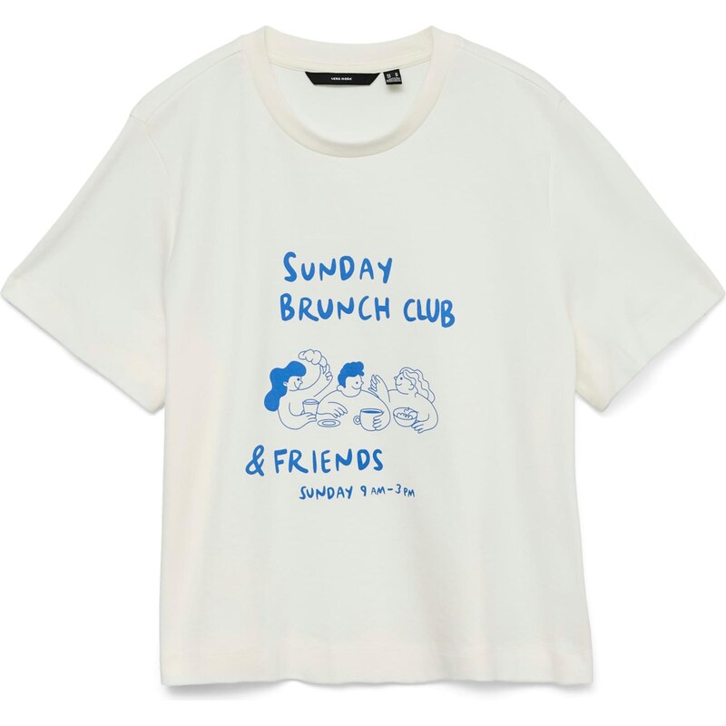 VERO MODA Tričko modrá / biela 67634175