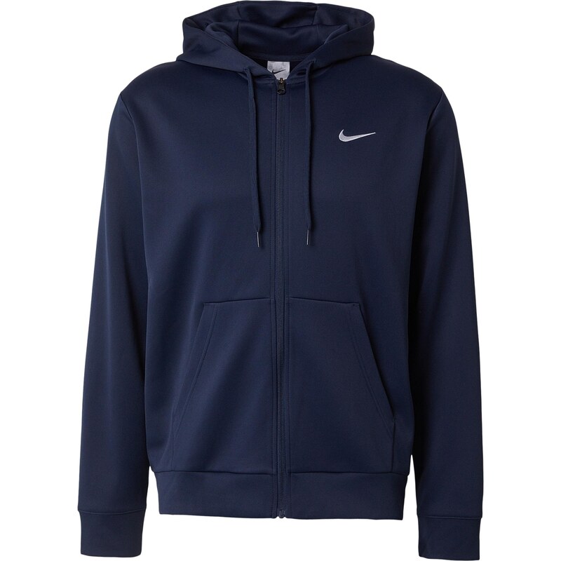 NIKE Športová mikina so zipsom FLEX námornícka modrá 67634195