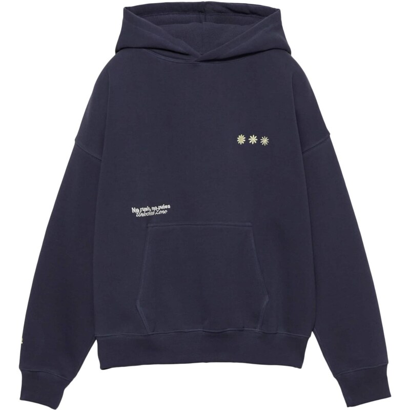 Pull&Bear Mikina PACIFIC béžová / námornícka modrá / biela 67634190