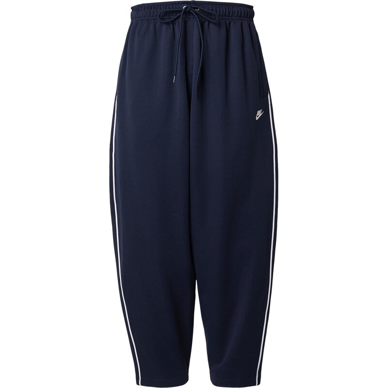 Nike Sportswear Nohavice CLUB námornícka modrá / biela 67634208