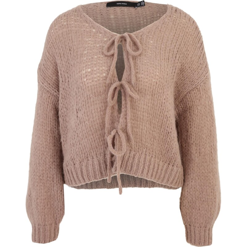 Vero Moda Petite Kardigán VMALOA tmavošedá 67634233