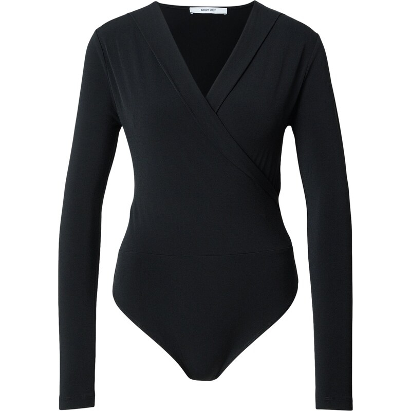 ABOUT YOU Košeľové body Isa čierna 67634281