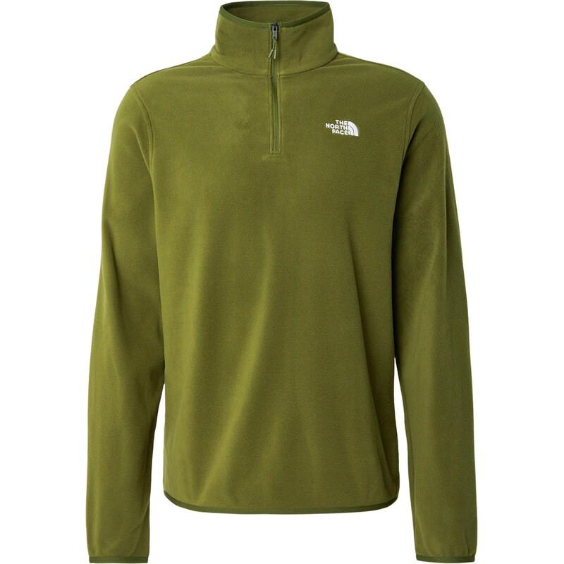 THE NORTH FACE Športový sveter GLACIER olivová / biela 67634271