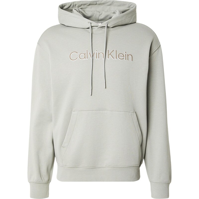 Calvin Klein Mikina béžová / svetlosivá / biela 67634290