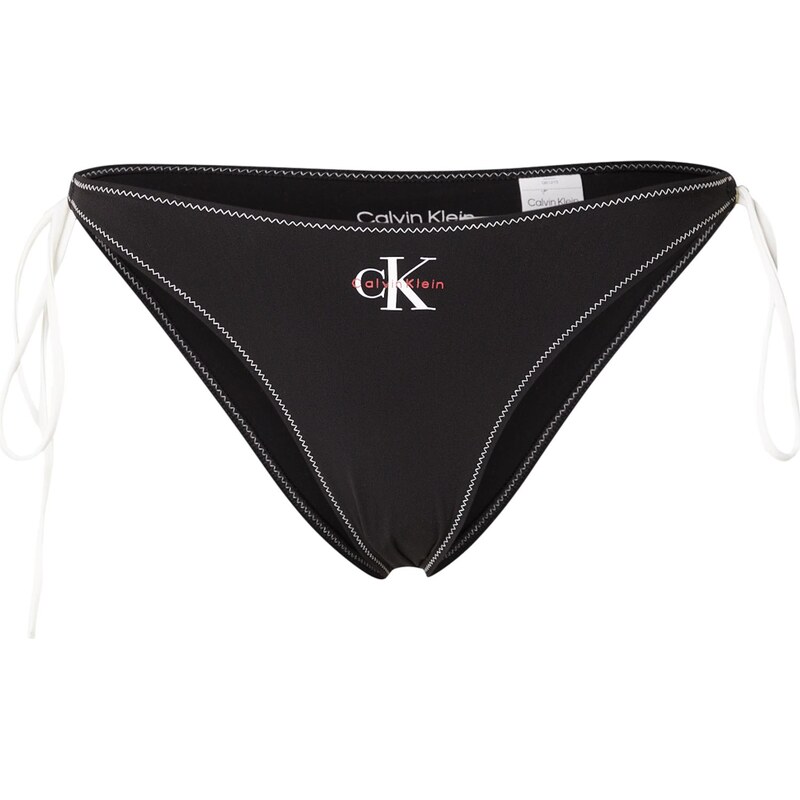 Calvin Klein Swimwear Bikinové nohavičky čierna / biela 67634287