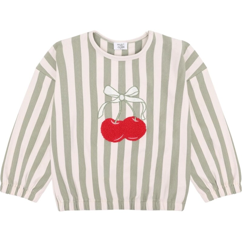 Hust & Claire Mikina Sicilia Spring slonová kosť / pastelovo zelená / 67634315