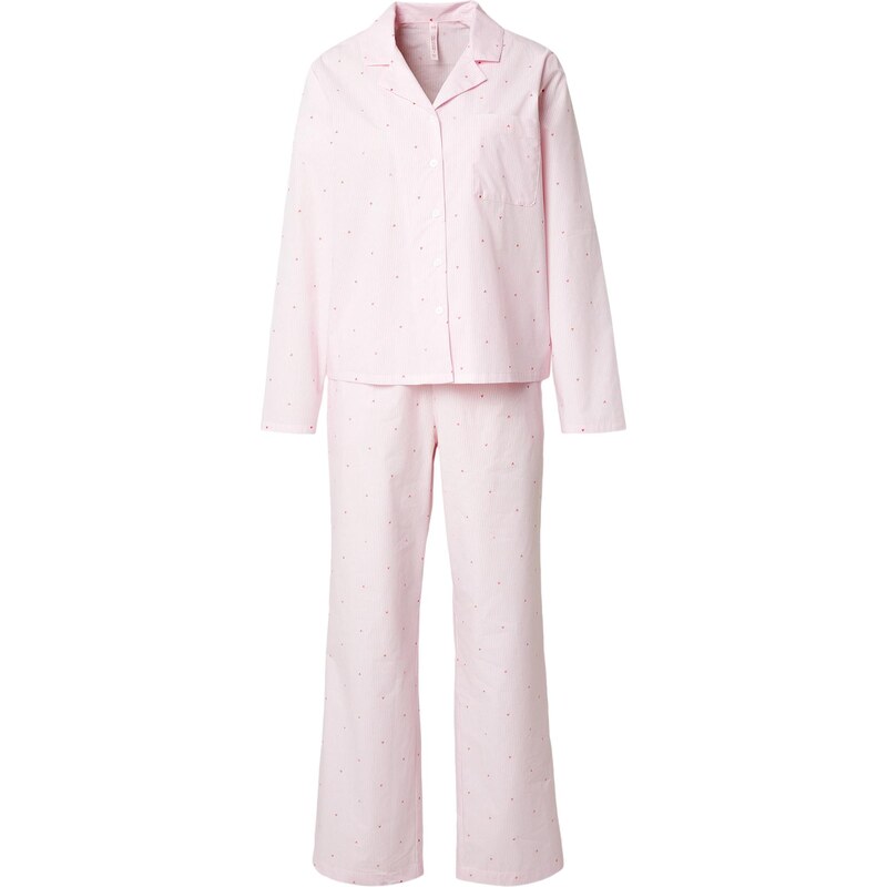 Hunkemöller Pyžamo ružová / svetloružová 67634397
