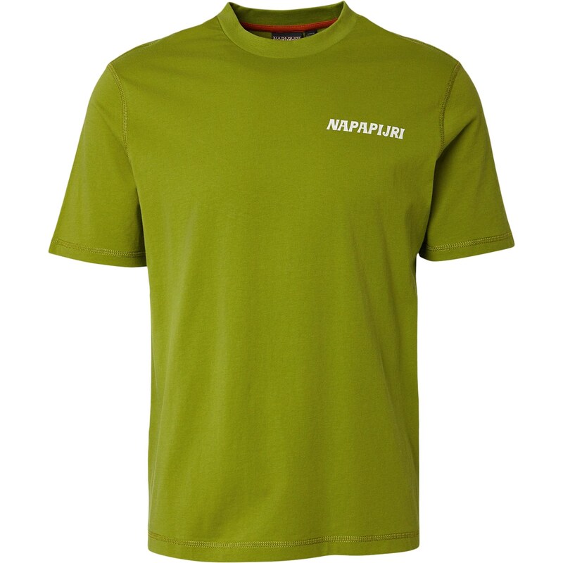 NAPAPIJRI Tričko S-SOL limetová / biela 67634375