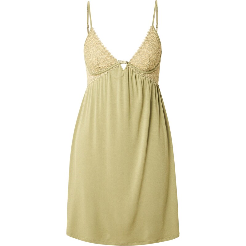 TRIUMPH Nočná košieľka Aura Spotlight olivová 67634400