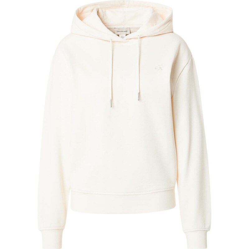 Calvin Klein Jeans Mikina biela ako vlna 67634442