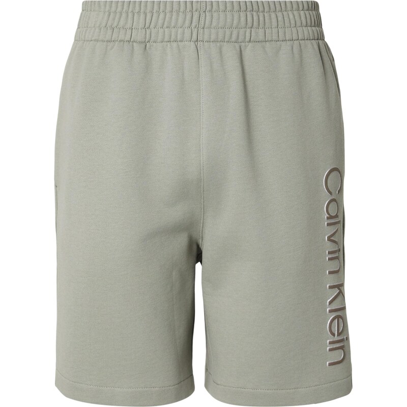 Calvin Klein Nohavice béžová / svetlohnedá / biela 67634448