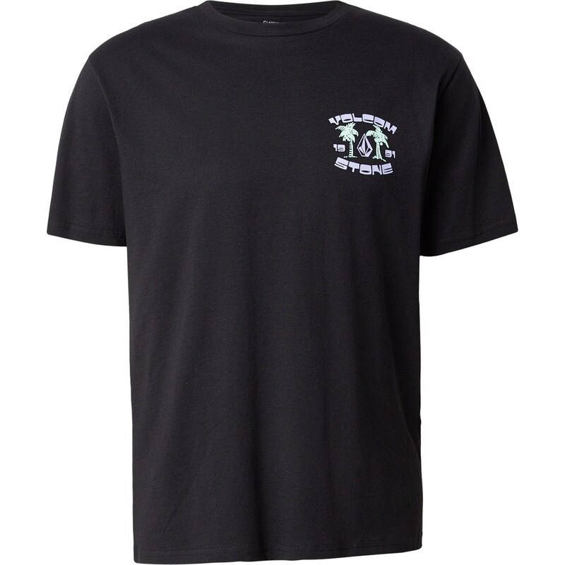 Volcom Tričko 91 PALM mätová / levanduľová / čierna 67634469