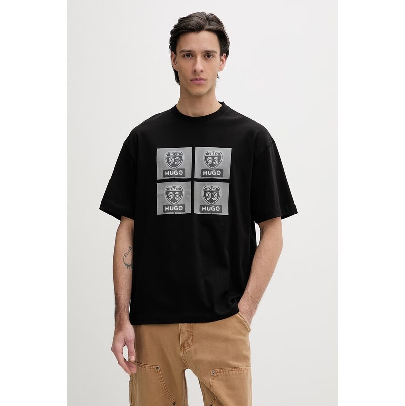 Bavlnené tričko HUGO Draxon 67629824