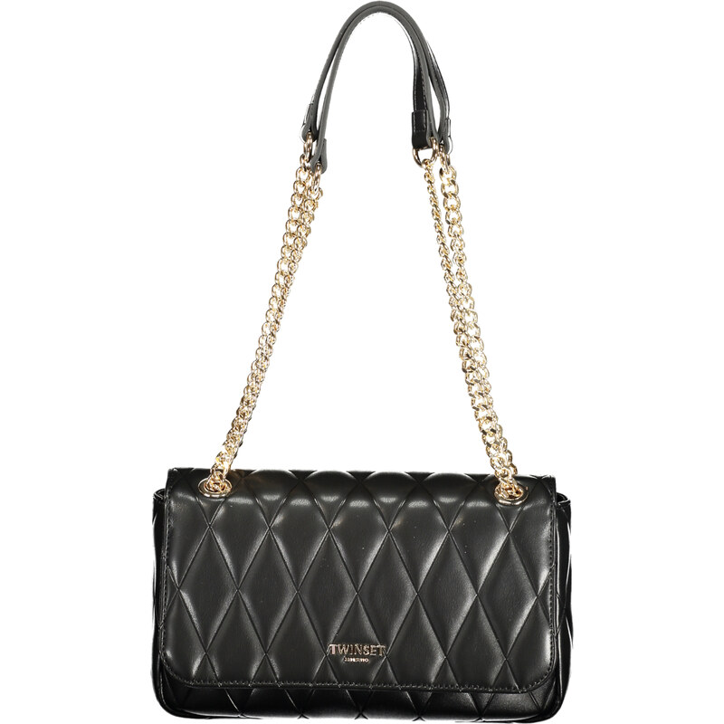 Elegantná Dámska Kabelka Twinset 261TB7282_NE00006 Čierna s Reťazovými 67843302