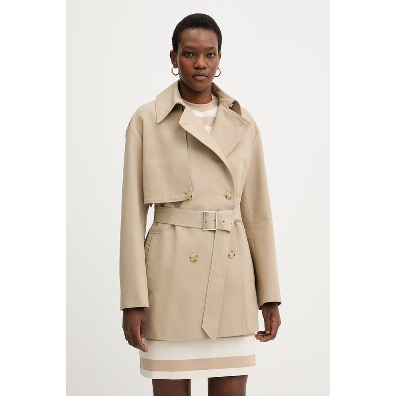 Bavlnený kabát BOSS Cromas 67636670