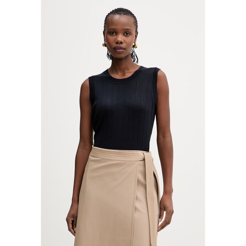 Top s prímesou hodvábu MM by Max Mara RIVA 67636929