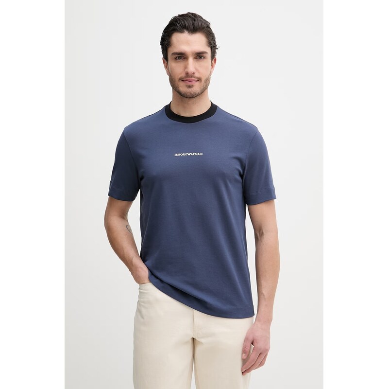 Bavlnené tričko Emporio Armani 67636943