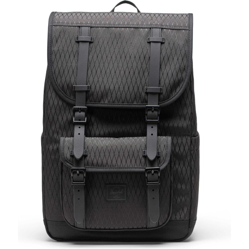 Herschel Little America Mid - Black Diamond/Black 67638532