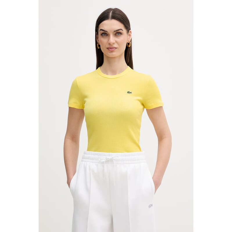 Bavlnené tričko Lacoste 67638613
