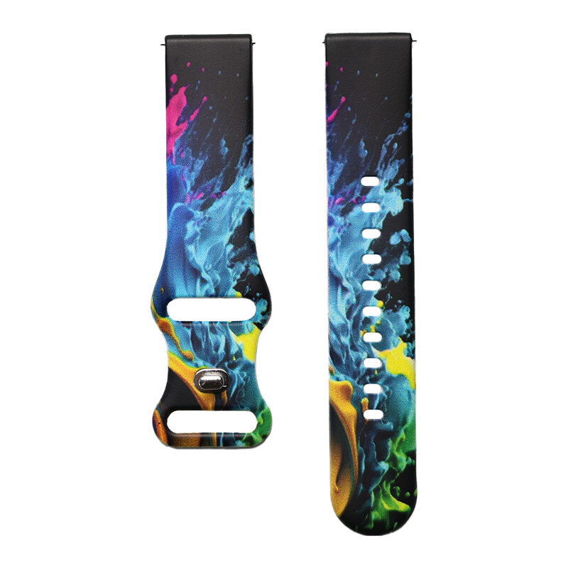 Madvell Silikónový remienok Blue wave 20mm 67639066