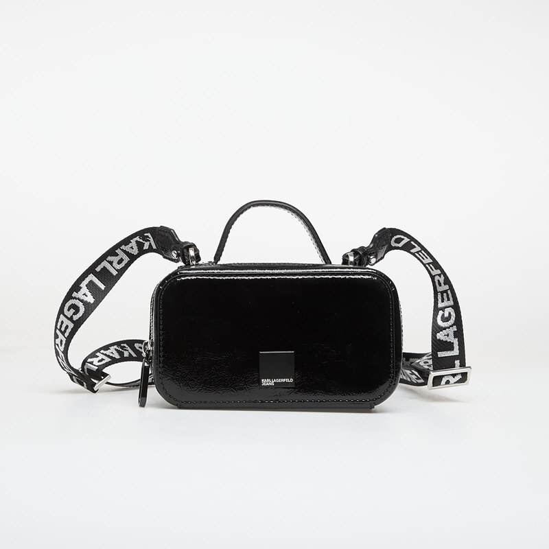 Karl Lagerfeld Jeans Box Logo Mini Cb Glossy Black Universal 67641407