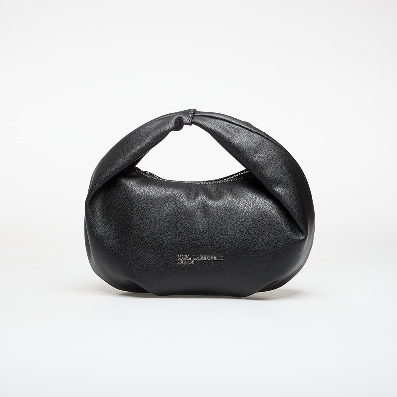 Karl Lagerfeld Jeans Metal Logo Small Hobo Black Universal 67641392