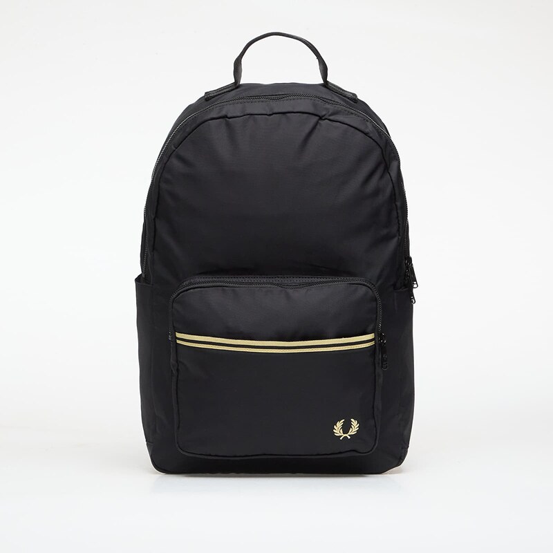 Batoh FRED PERRY Tipped Tape Backpack Black Universal 67641147