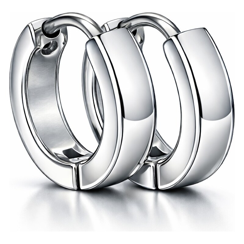 Troli Oceľové náušnice krúžky 66585081