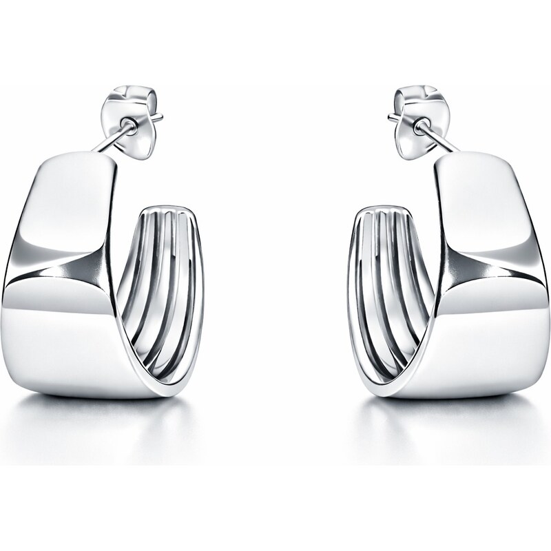 Troli Elegantné kruhové náušnice z ocele VAAJDE201527S 66592004