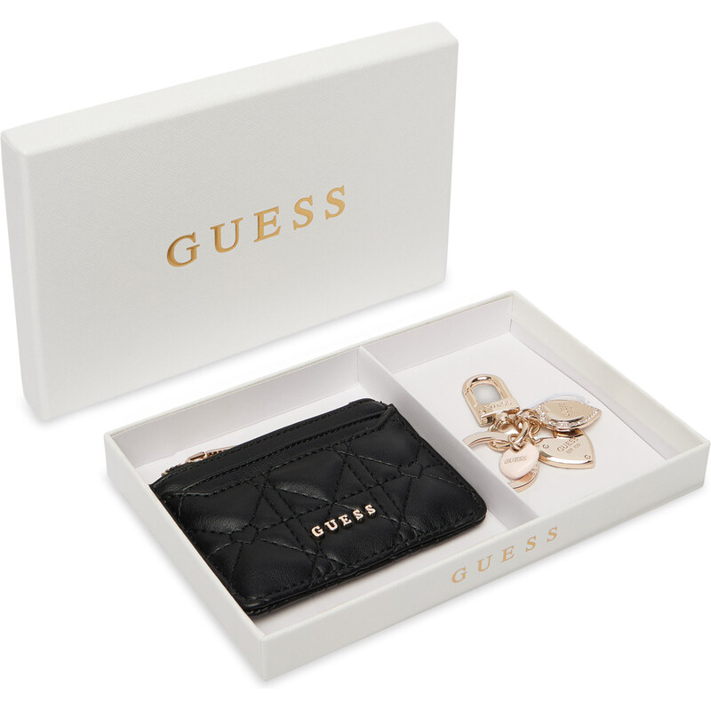 Sada puzdro na karty a kľúčenka Guess 67641831