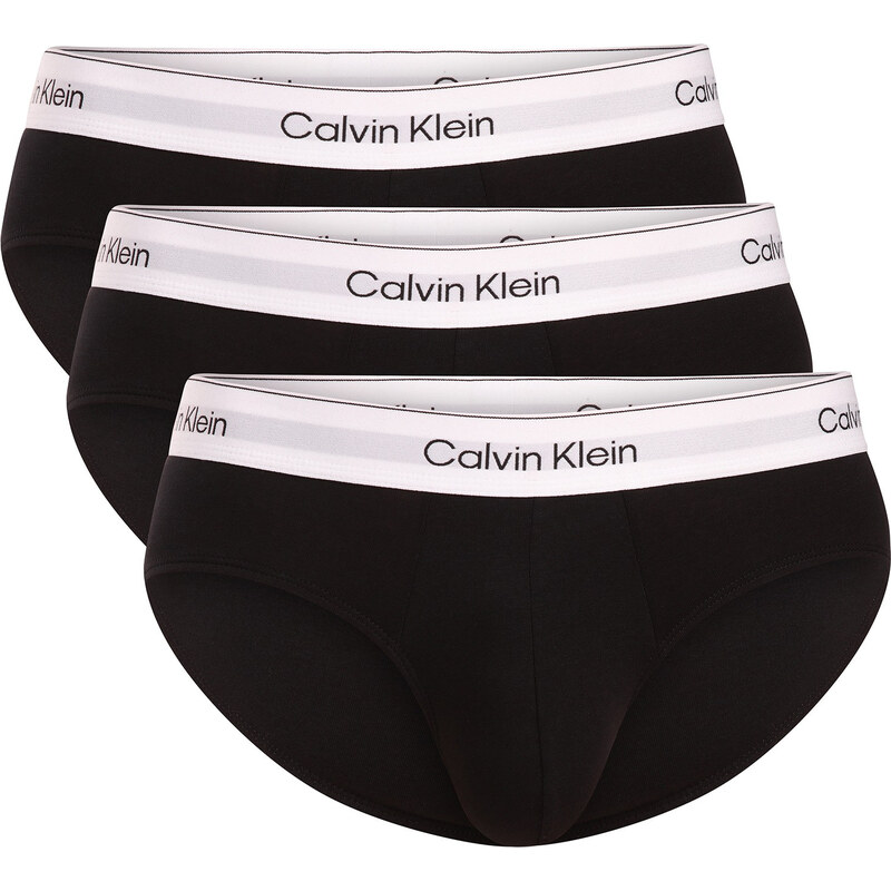 3PACK pánske slipy Calvin Klein čierné (NB4388-UB1) 67641588