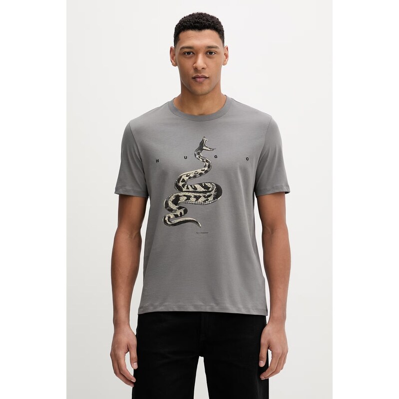 Bavlnené tričko HUGO Discorb 67643175