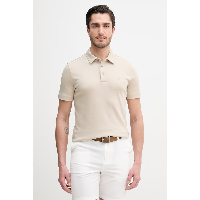Bavlnené polo tričko BOSS 67643295