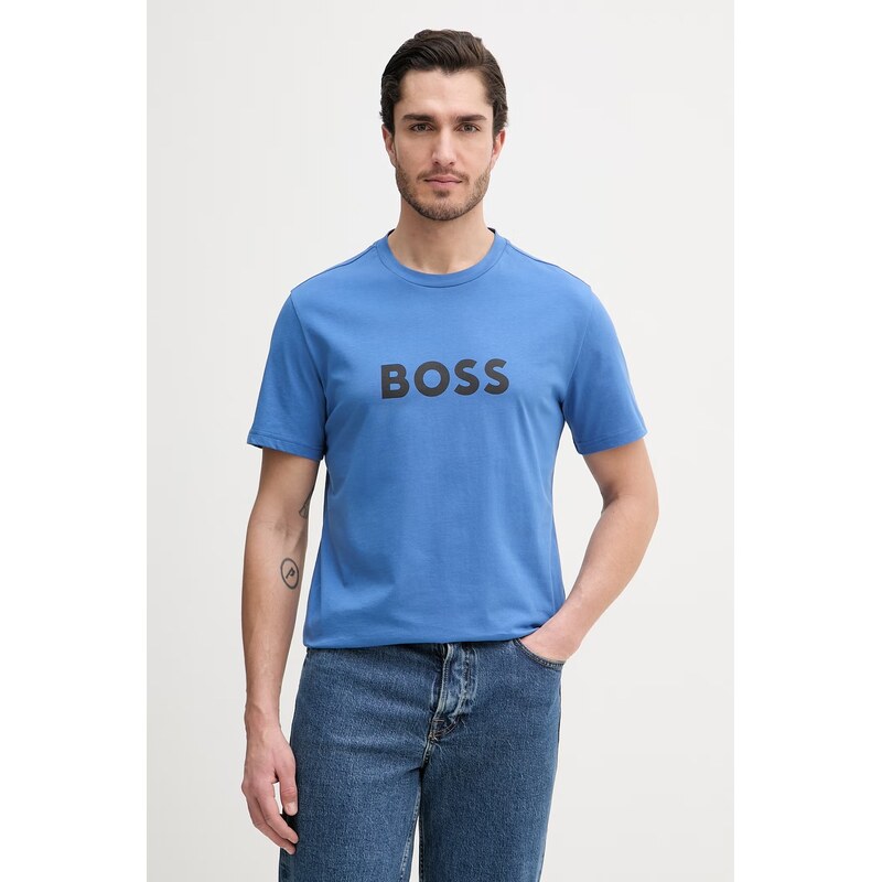 Bavlnené tričko BOSS T-Shirt RN 66570007