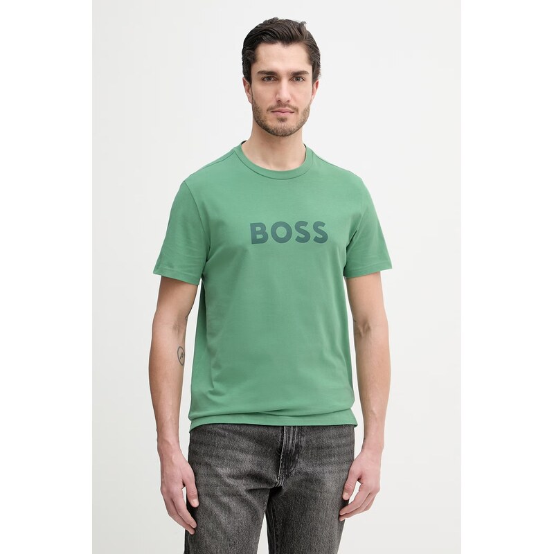 Bavlnené tričko BOSS T-Shirt RN 66570009