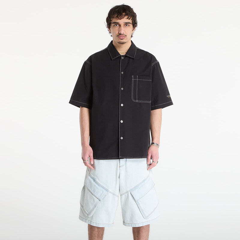 Košeľa Oakley Heritage Over Shirt Pitch Black L 67644158