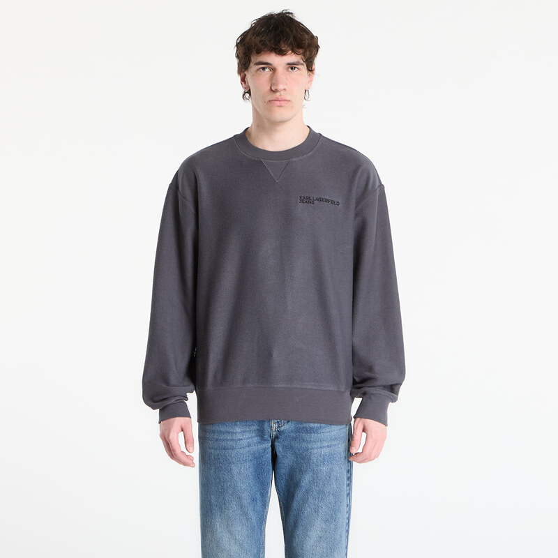 Mikina Karl Lagerfeld Jeans Relax Inside Out Sweat Magnet L 67643459