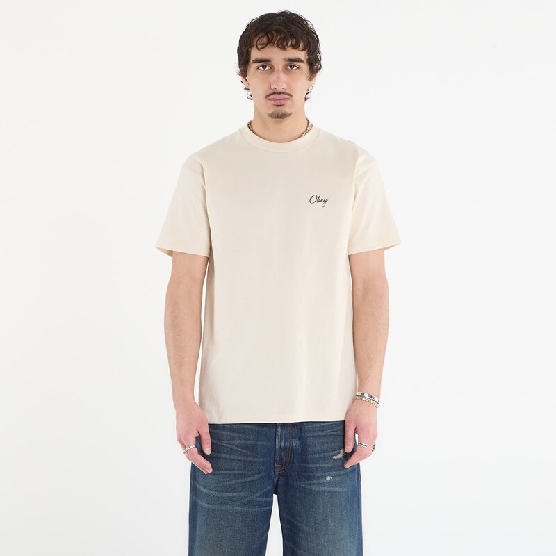 OBEY Clothing Tričko OBEY Paper Rose Cream M 67644177
