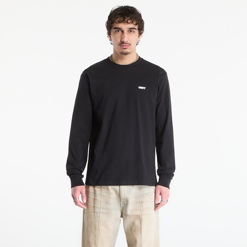 OBEY Clothing Tričko OBEY The Medium Is The Message Black L 67643427