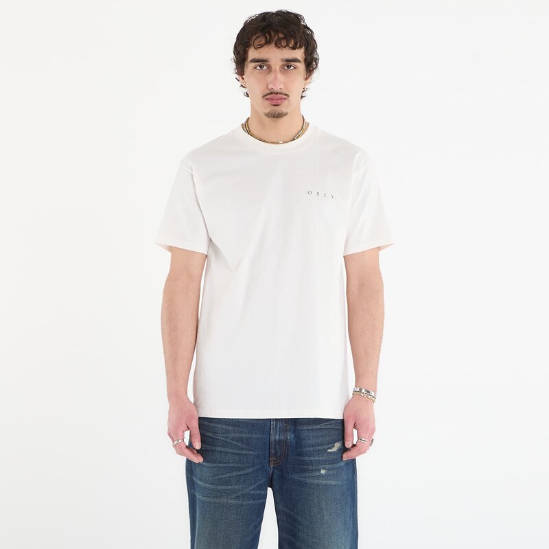 OBEY Clothing Tričko OBEY Architecture Of The Uni Vintage White XL 67643444